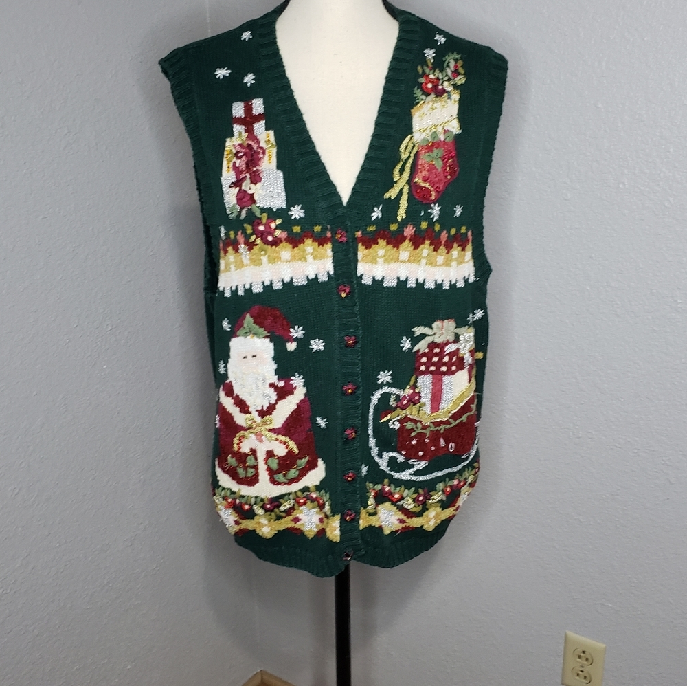 Heirloom Collectible Christmas Sweater Vest